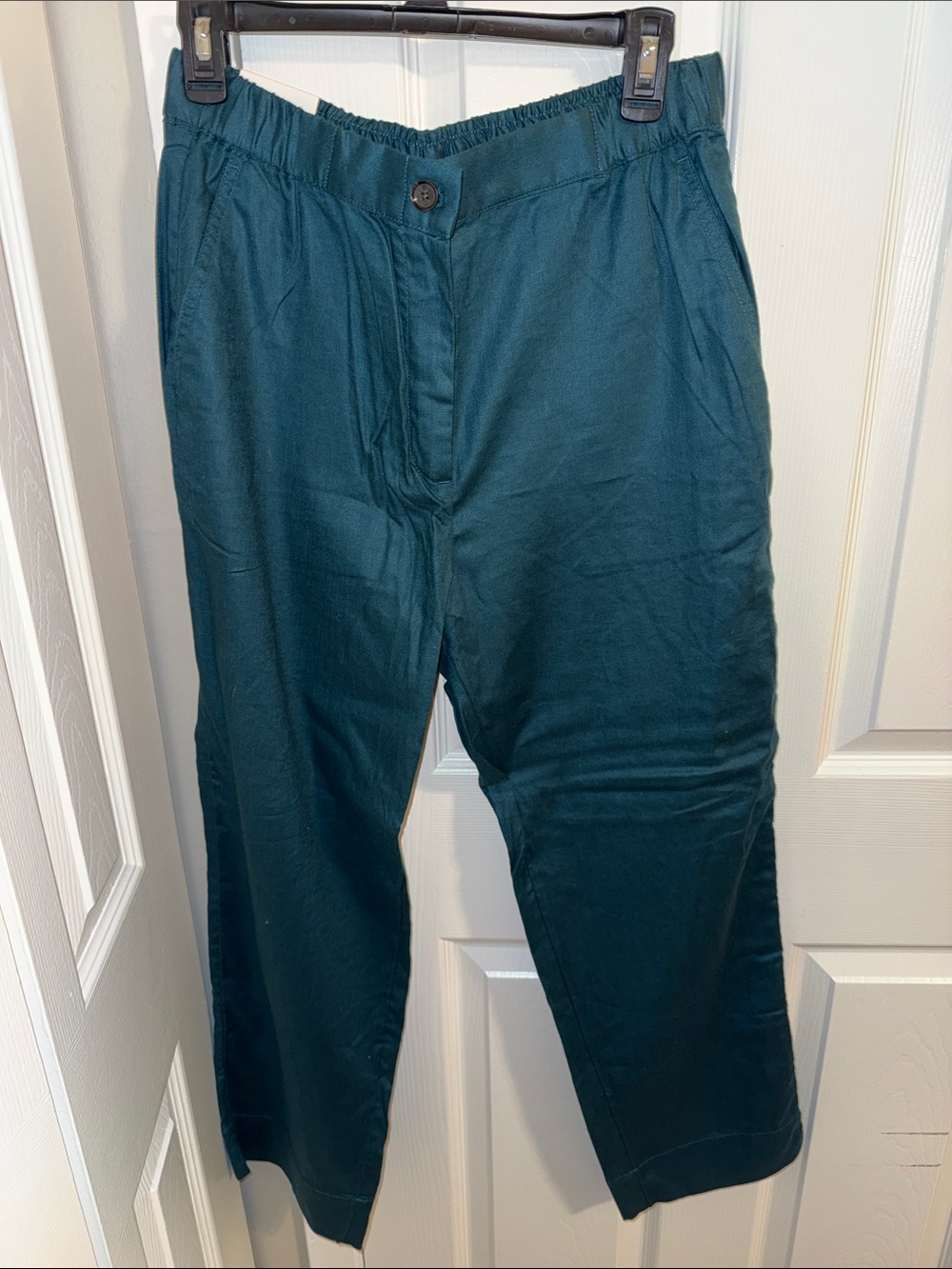 Teal Banana Republic Women's Tapered Ankle Pant